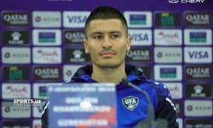 Ҳамробеков термада мураббий алмашиши мумкинлиги ҳақидаги саволга жавоб берди 