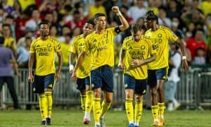 Саудия Про-лигаси. Фелиш хет-трик қилган учрашувда "Ан-Наср" йирик ҳисобда зафар қучди 