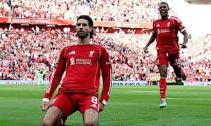 АПЛ. "Ливерпуль" Собослаининг супер голи эвазига "Арсенал"ни мағлуб этди 