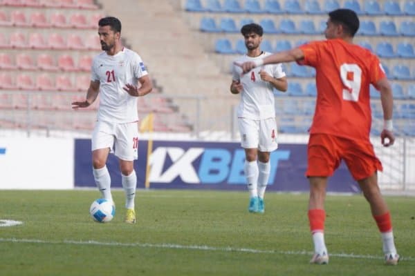 CAFA Nations Cup. Эрон қийинчиликсиз Ҳиндистонни мағлуб этди