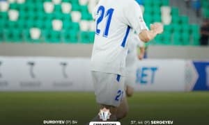 CAFA Nations Cup. Сергеевнинг дубли терма жамоамизга ғалаба келтирди (фотогалерея)