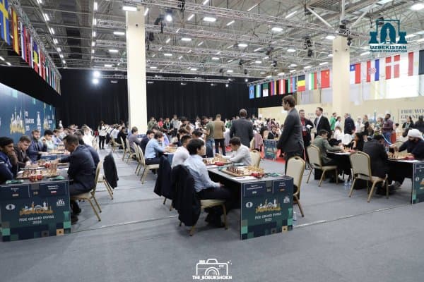 "Grand Swiss 2025" халқаро мусобақасининг дастлабки тур натижалари билан танишинг