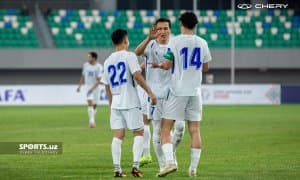 "CAFA  Nations Cup 2025". Ўзбекистон терма жамоаси Қирғиз Республикаси дарвозасига жавобсиз 4 та гол урган баҳсдан ФОТОГАЛЕРЕЯ