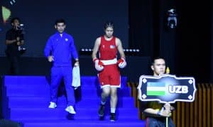 Олтиной Сотимбоева ҳиндистонлик боксчига имкониятни бой бериб қўйди