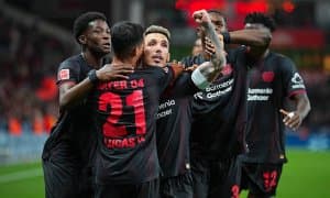 Бундеслига. Эрик тен Хагсиз қолган "Байер" "Айнтрахт"ни енгиб, чемпионатдаги илк ғалабасини қўлга киритди