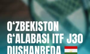 Узбекистанские теннисисты с успехом выступили на ITF J30 Dushanbe