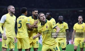 40 ёшли Лука Модричнинг голи "Милан"га 3 очко тақдим этди