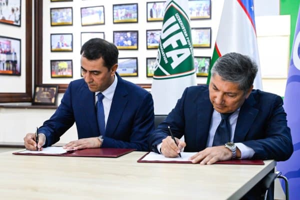 "Футболни қўллаб-қувватлаш биз учун келажакка инвестиция" ёхуд ЎФА янги ҳамкорга эга бўлди