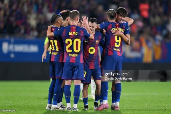 "Барселона"нинг "Ньюкасл"га қарши ўйин учун қайдномаси эълон қилинди