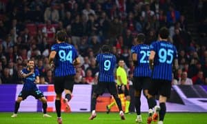 ЕЧЛ. "Интер" "Аякс"ни ишончли ҳисобда мағлубиятга учратди 