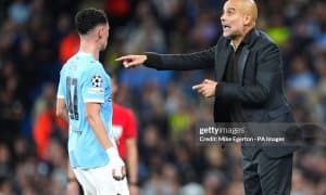 Гвардиола: "Жамоа ҳам ҳимояда, ҳам ҳужумда жуда яхши ўйнади"