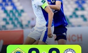 Суперлига. "Хоразм" - "Қўқон-1912" баҳсида кучлар тенг келди