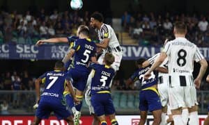 А Серия. "Ювентус" кетма-кет камбеклардан сўнг бу турда "Верона" билан дуранг ўйнади 