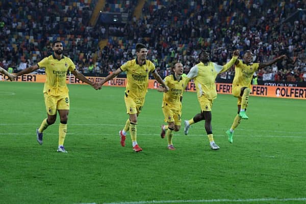 А Серия. "Милан" сафарда "Удинезе"ни йирик ҳисобда мағлубиятга учратди 