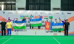 Ёш бадминтончиларимиз Марказий Осиё чемпионатида 19 та медал жамғаришди