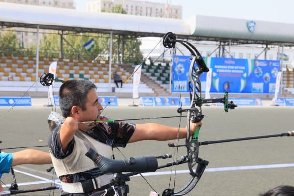 Камондан ва пара камондан отиш спорт тури бўйича Ўзбекистон кубоги мусобақасига старт берилди