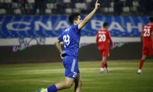 Суперлига. "Навбаҳор" қийинчилик билан "Қизилқум" устидан ғалаба қозонди (Видеошарҳ)