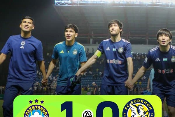 Суперлига. Игор Сергеев сўнгги дақиқаларда "Пахтакор"га ғалабани тақдим этди 