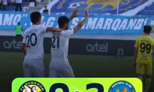 Суперлига. "Динамо" "Сурхон" устидан ишончли ҳисобда ғалаба қозонди