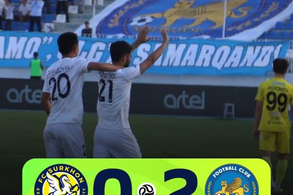 Суперлига. "Динамо" "Сурхон" устидан ишончли ҳисобда ғалаба қозонди