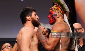 Машҳур сайтлар Магомед Анкалаев ва Алекс Перрейра жанг натижасини тахмин қилди