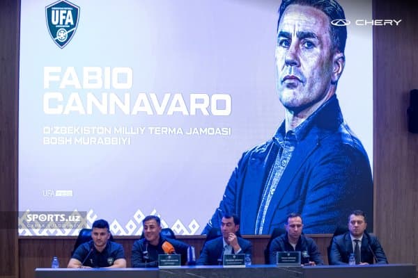 Фабио Каннаваро иштирокидаги матбуот анжуманидан фотогалерея!
