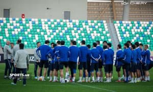 Ўзбекистон терма жамоаси эртанги ўйин олдидан машғулот ўтказди (Видео)