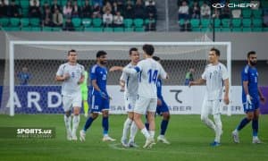 Каннаваронинг дебютида Ўзбекистон терма жамоаси Қувайтни таслим этди (Фотогалерея)