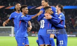 ЖЧ саралаши. Франция ва Германия йирик ҳисобда ғалаба қозонди, Бельгия эса ўз уйида Шимолий Македонияни мағлуб эта олмади