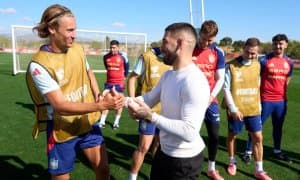 Илия Топурия Испания терма жамоаси йиғинида меҳмон бўлди