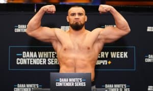 Азамат Нуфтиллаев жанг қиладиган "Dana White Contender Series" турнирининг вазн ўлчаш маросими якунланди