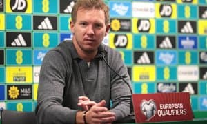 Нагельсманн: "Ғалаба чиройли бўлмади, лекин энг муҳими — 3 очко"