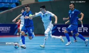 Футзал. Ўзбекистон - Қозоғистон учрашувидан фотогалерея