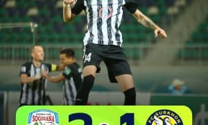 Суперлига. 10 киши бўлиб қолган "Сўғдиёна" "Сурхон"ни мағлуб этди