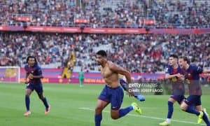 Ла Лига. "Барселона" сўнгги дақиқаларда ғалабани илиб кетди