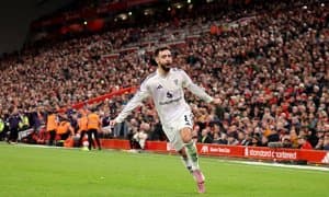 Бруну Фернандеш МЮ тарихида энг кўп ассист қилган 5-футболчига айланди