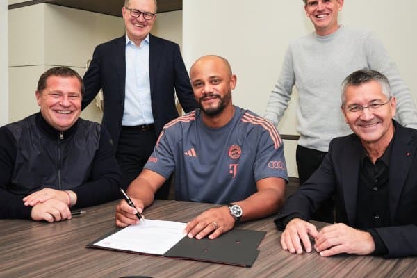 Расман! "Бавария" Венсан Компани билан шартномани узайтирди