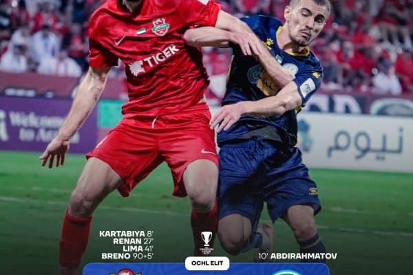 Элит ОЧЛ. "Насаф" турнирдаги учинчи мағлубиятини қабул қилиб олди