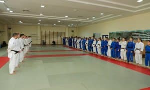 Дзюдо.  Ўзбекистон ва Қозоғистон аёллар терма жамоалари қўшма машғулот ўтмоқда