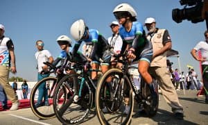 Бахрейн-2025: Наши велоспортсмены завершили сегодняшний день на 4 месте