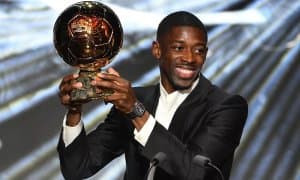 Дембеле "Олтин тўп"га лойиқ футболчи ким эканлигини айтди