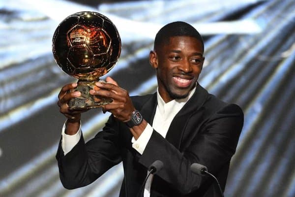 Дембеле "Олтин тўп"га лойиқ футболчи ким эканлигини айтди