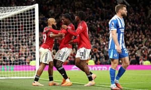 АПЛ. "Манчестер Юнайтед" қийин кечган баҳсда "Брайтон"ни енгди 