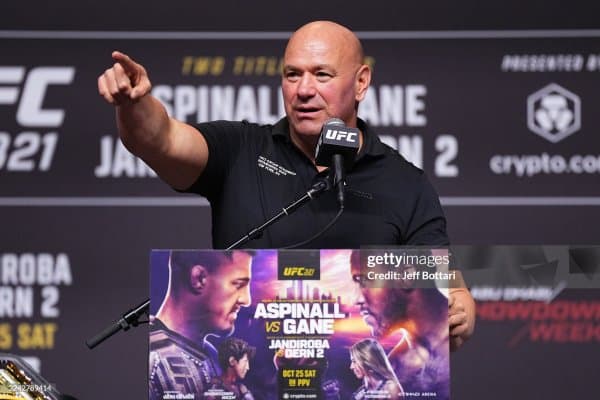 Дана Уайт: "Том Аспиналл ва Сирил Ган ўртасидаги реванш жуда қизиқарли бўлади"