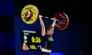 Оғир атлетикачимиз икки карра Осиё ёшлар ўйинлари чемпионига айланди!