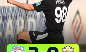 Суперлига. "Сўғдиёна" йирик ҳисобда "Қизилқум" устидан зафар қучди