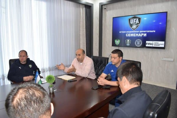 ЎФАнинг ҳудудий футбол академиялари директорлари учун семинар бўлиб ўтди