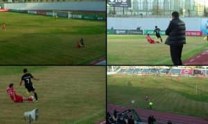 ЎзФҲМ: "Сўғдиёна" - "Қизилқум" учрашувида меҳмонлар футболчисига қизил карточка кўрсатилиши керак эди"