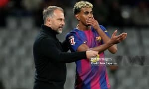 Флик "Эльче"га қарши ўйиндан сўнг футболчиларини мақтади