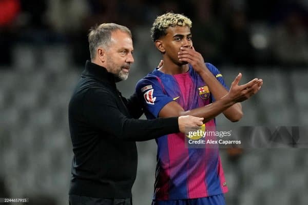 Флик "Эльче"га қарши ўйиндан сўнг футболчиларини мақтади